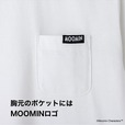 【宝島チャンネル・キャラクターTシャツ】MOOMIN ムーミンのポケットTシャツ・胸元
