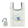 スティッチ＆スクランプ ショッピングバッグ・エコバッグ ポーチ入り Embroidery Bag Disney Stitch Day Collection 3,300円