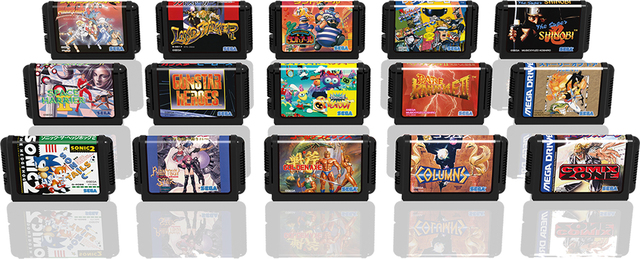 カプセル「メガドライブカートリッジミニ」全15 種 1 回500 円（税込）