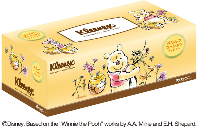 クリネックス ローションティシュー ディズニー プー はちみつエキス