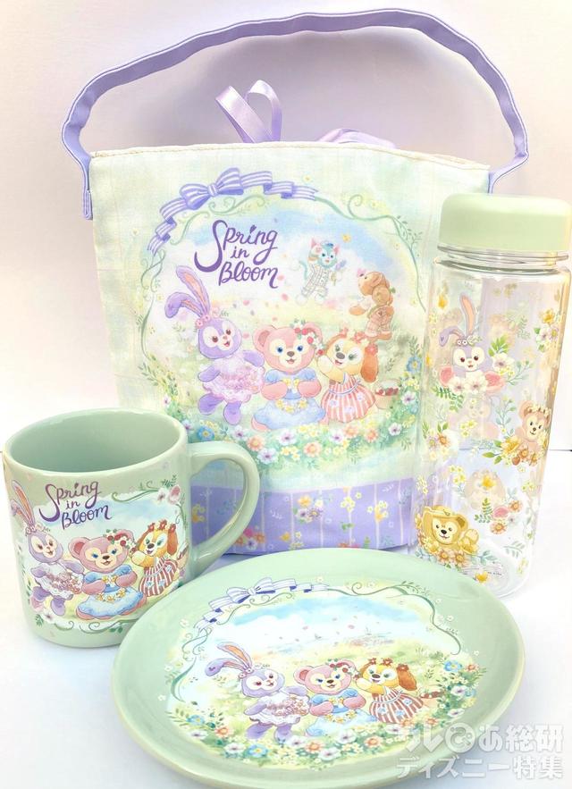 「ダッフィー&フレンズのスプリング・イン・ブルーム」スーベニア4種