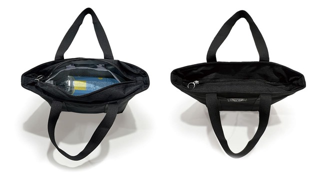 【ROOTOTE】凍らせたペットボトルを保冷材として使うときに便利なメッシュポケット付き