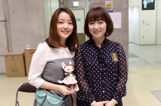 左が社長さん。ご本人もカワイイ!