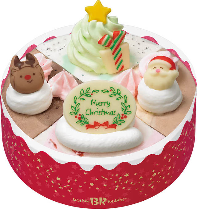 クリスマス パレット4 3,300円|B‐R サーティワン アイスクリーム「HAPPY ICECREAM CHRISTMAS」