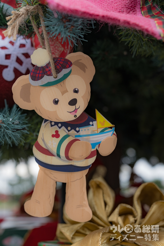 「ケープコッド」のクリスマスツリーの飾り