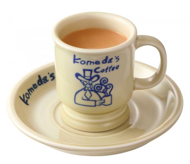 【コメダ珈琲店のメニュー売上ランキング 3位】「カフェオーレ」480~720円(税込)