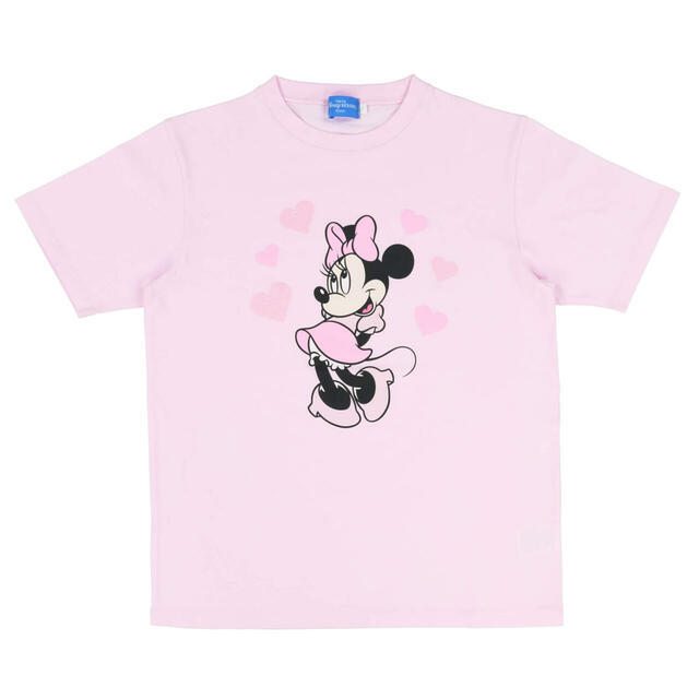 Tシャツ 2,900円｜東京ディズニーリゾート「ミニーの日」グッズ｜販売店舗：東京ディズニーランド「グランドエンポーリアム」、東京ディズニーシー「タワー・オブ・テラー・メモラビリア」｜発売日：2025年3月2日（日）