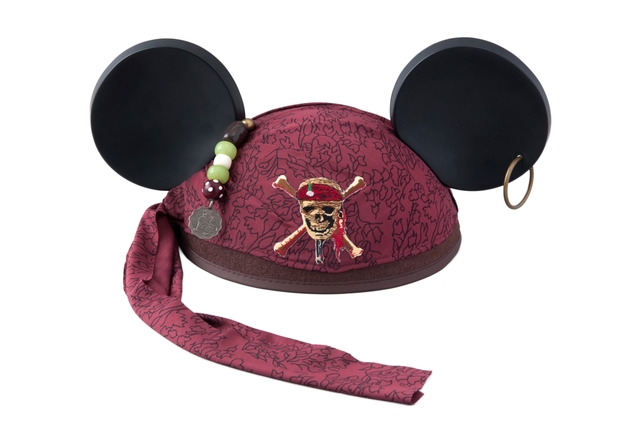 パイレーツのイヤーハット ¥2,000 ※約55～57cm｜東京ディズニーシー「ディズニー・パイレーツ・サマー」2018年