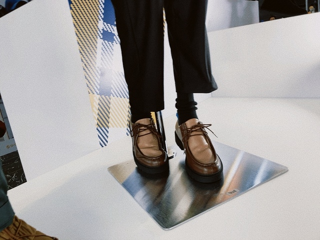 【ワークマン チロリアンシューズ】足元にボリューム感が出て、コーデのアクセントになる