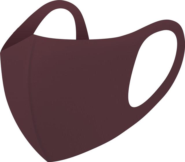 洗えるクールマスク（ワイン）