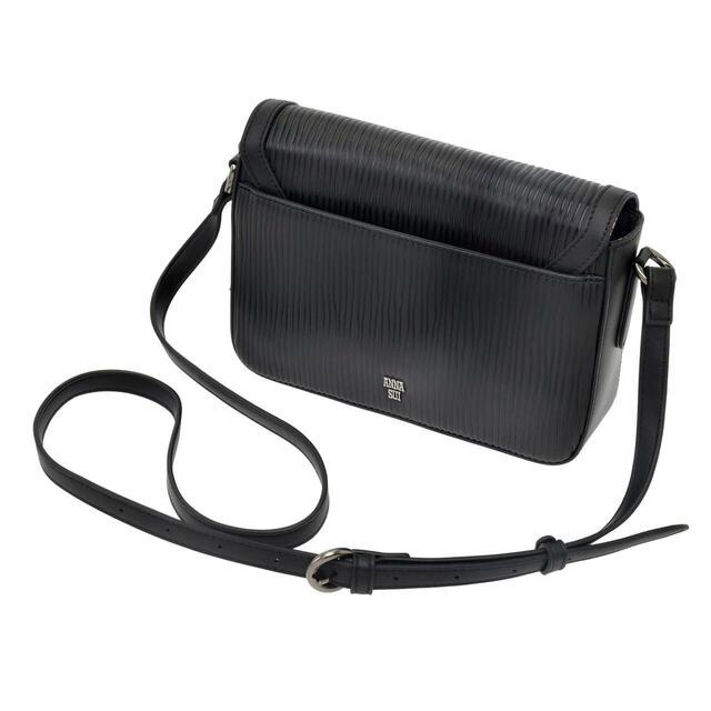 【ANNA SUI】ジャック・スケリントン＆ゼロ ショルダーバッグ バッグチャーム付き ストライプ 27,000円