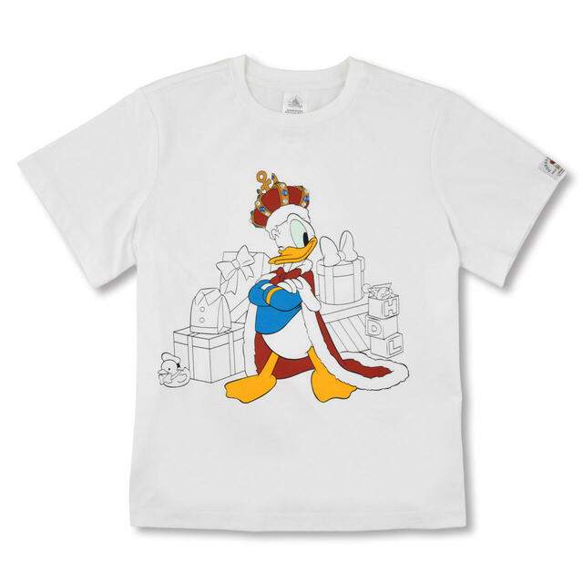 ドナルド 半袖Tシャツ ホワイト XL DONALD THE KING BIRTHDAY 4,500円
