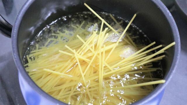 【マ・マー FineFast 高たんぱくタイプ】調理方法は普通のパスタと変わりません