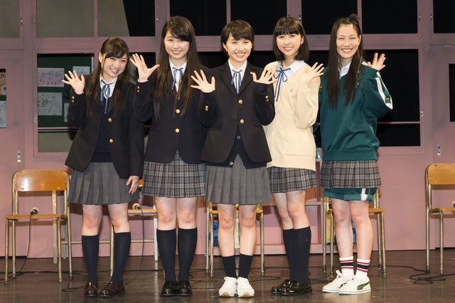 舞台『幕が上がる』／記者会見の模様