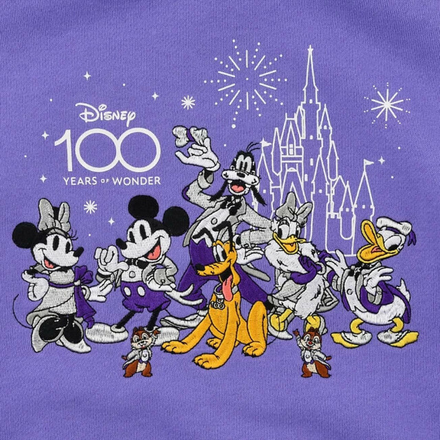ミッキー&フレンズ キッズ用パーカー The Disney100 Platinum Celebration Collection 7,700円