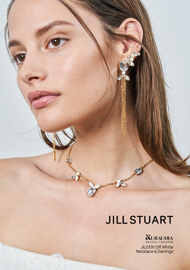 【JILL STUART(ジルスチュアート)新作ウェディングドレス】JIL0391-Off_White
