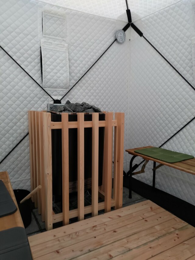 【VISION GLAMPING Resort ＆ Spa 山中湖】テントサウナ