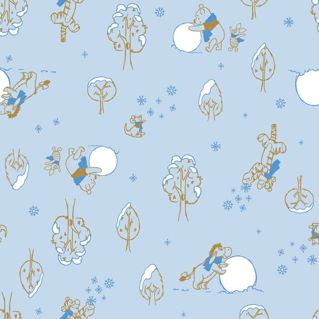 マイクロファイバーの掛け布団カバー「くまのプーさん」｜￥6,990～ 8,990 （税込）