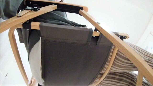 【ワークマン 燃え広がりにくいキャンピングチェア】幅と奥行きは54cm