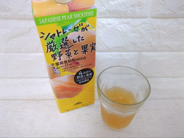 【シャトレーゼが厳選した野菜と果実シリーズ】千葉県産和梨Mixのスムージー1000g　486円（税込）