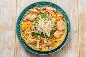 鶏ときのこの柚子胡椒スープ| 1,090円(税込)【パンチョ発の新ブランド「ごちそうスープパスタ」】