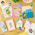 【一番くじ スーパーマリオ with YOSH】F賞：ジッパーバッグ・メモコレクション（全6種）