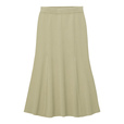 リブニットマーメイドスカートGREEN