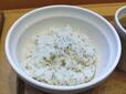 【スープストックトーキョー 朝のスープセット】白胡麻ご飯はプチプチした食感がポイントです