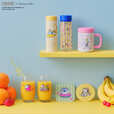 【PEANUTS×Afternoon Tea】ステンレスボトル ￥4,180、クリアボトル ￥1,980、タンブラー ￥4,180、グラス 各￥2,200、アクリルコースター 各￥880／みずみずしいフルーツモチーフのドリンクドアイテムが大集合