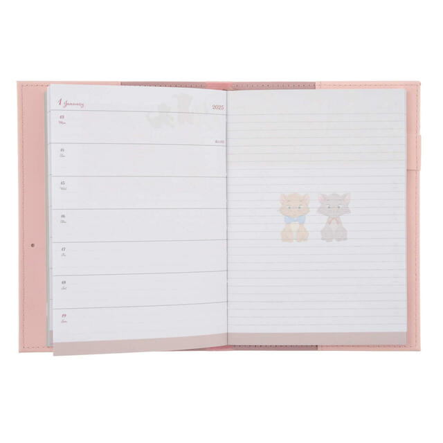ディズニーキャラクター 手帳・スケジュール帳 B6 Cute Cat Calendar&Organizer 2025 2,800円