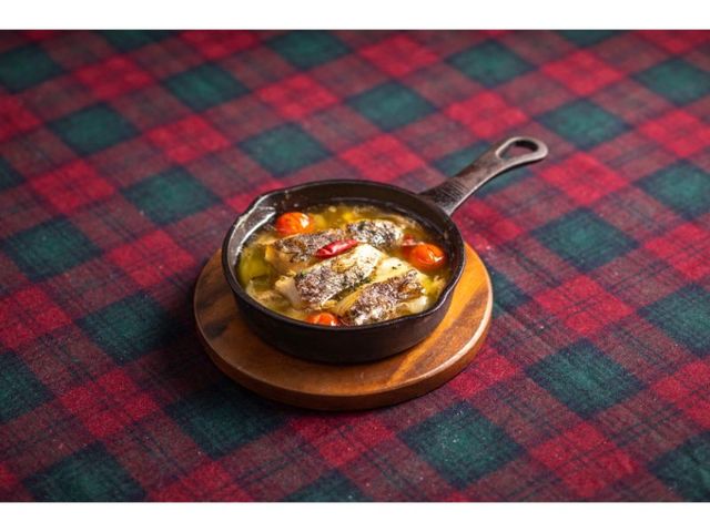 魚介のアクアパッツァ風