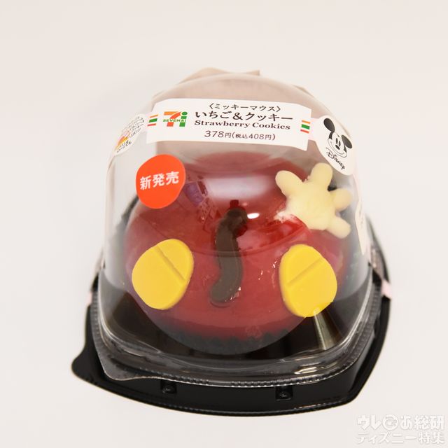 〈ミッキーマウス〉いちご＆クッキー
