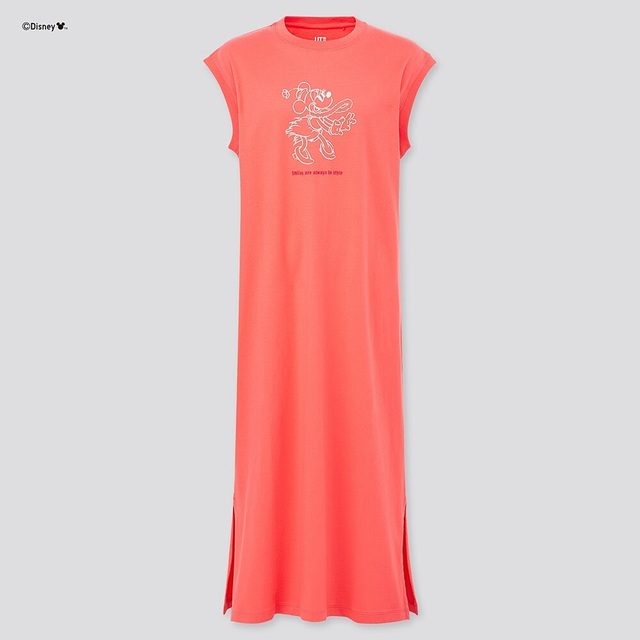 【WOMEN】ミッキー アロハ ワンピース（ノースリーブ）¥1,990