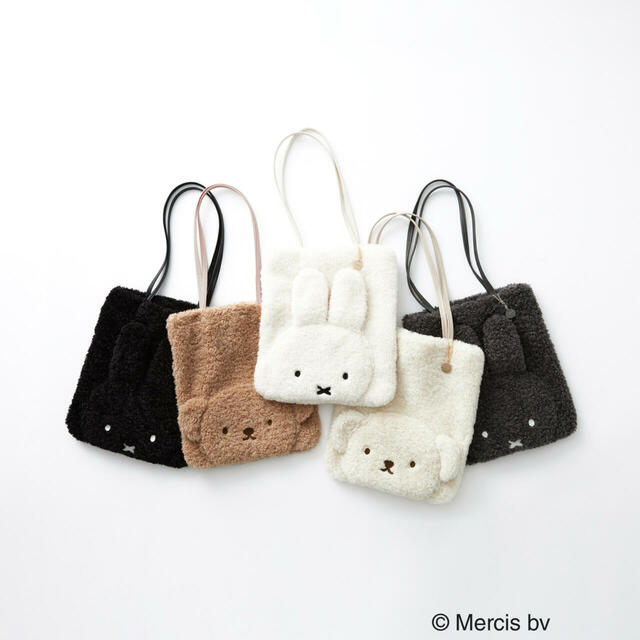 【Dick Bruna×OPAQUE.CLIP】◆miffy A4サイズトートバッグ ¥5,980（税込）◆boris A4サイズトートバッグ ¥5,980（税込）