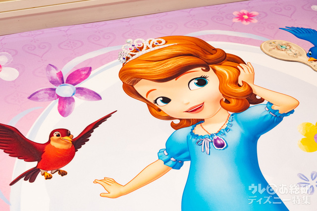 「ちいさなプリンセス ソフィア」スペシャルルーム｜東京ディズニーランドホテル