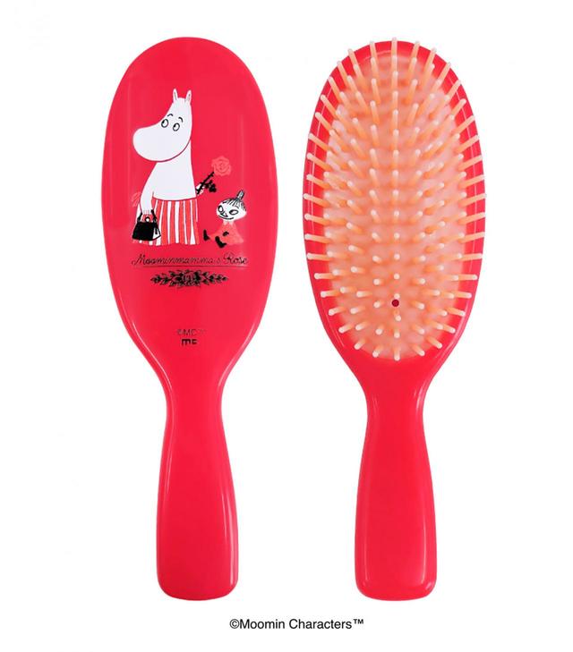 〈マリモクラフト〉ミラー、オイルブラシ 【Moominmammaʼs Rose】