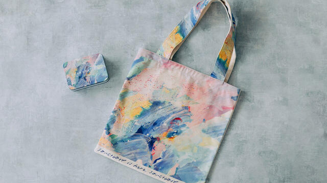 【DEAN ＆ DELUCA】Sanctuary is hereトートバッグ：ナチュラルでほどよくやわらかいコットン生地。大人のカジュアルコーデにもぴったり！