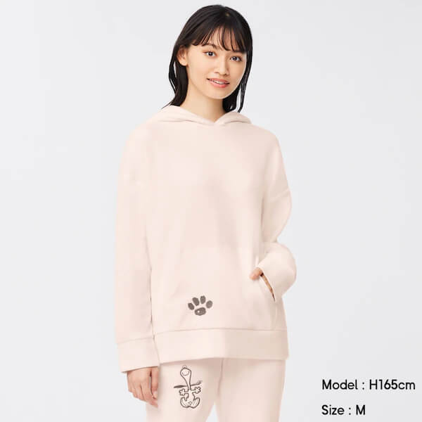 スフレフィールパーカ(長袖)Peanuts(セットアップ可能) ¥1,990