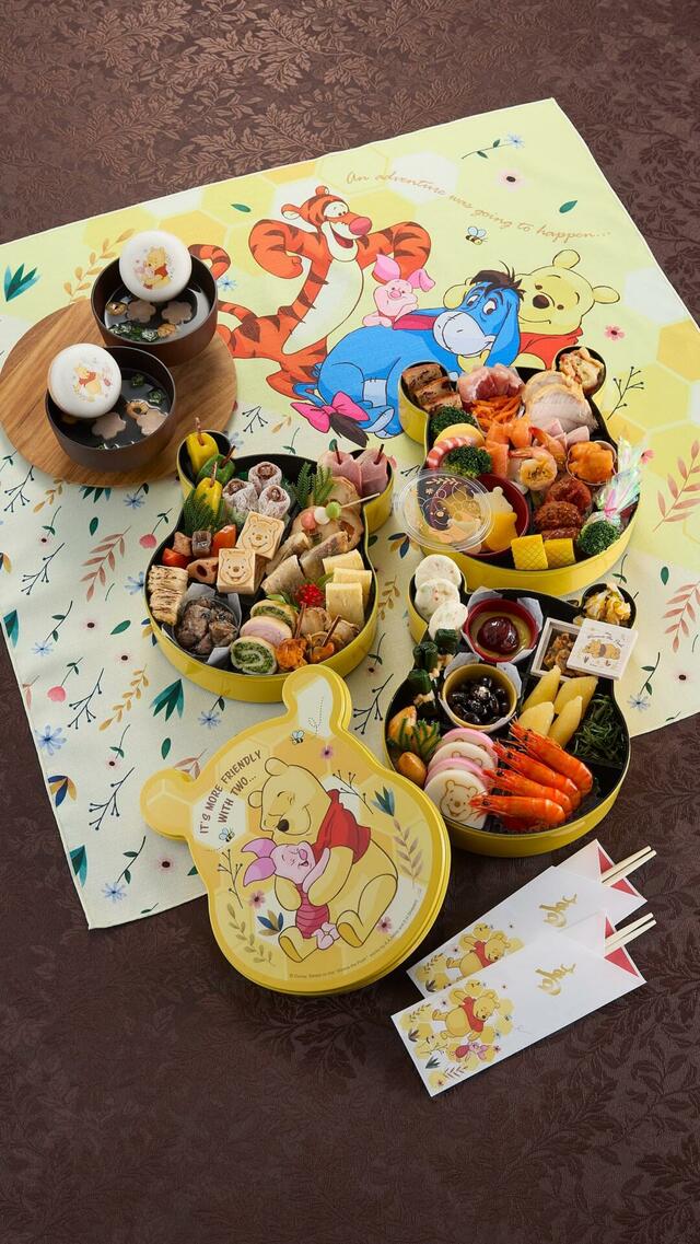 【ベルメゾン】おせち・三段重「くまのプーさん」｜27,900円(税込)