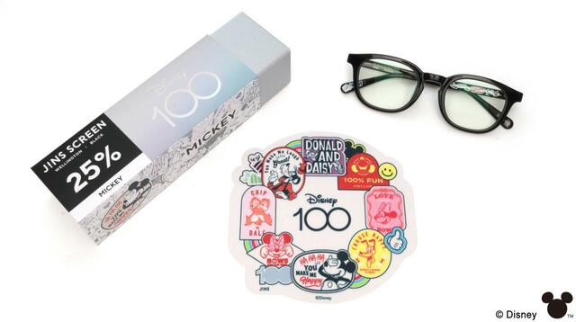 JINS SCREEN / Disneyデザインシリーズ ￥5,500｜Disney 100 アイウエアコレクションby JINS