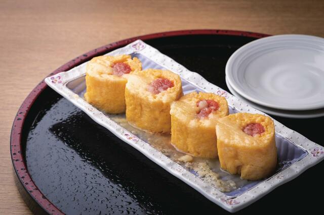 ひつまぶし名古屋備長  ふんわりチーズの明太だし巻き卵　1800円