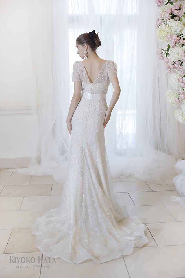 KIYOKO HATA(キヨコハタ)新作ウェディングドレス KH-0586_OffWhite