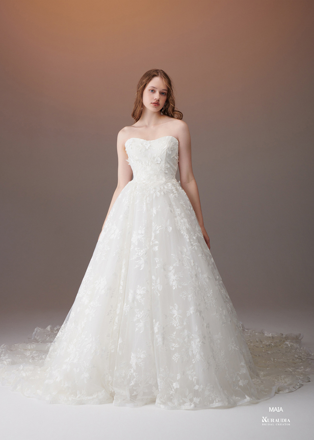 【Irida maison イリーダメゾンのウェディングドレス】MAIA（マイア）