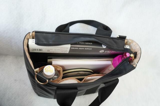 A4サイズも入るからビジネスの場でも活躍しそう