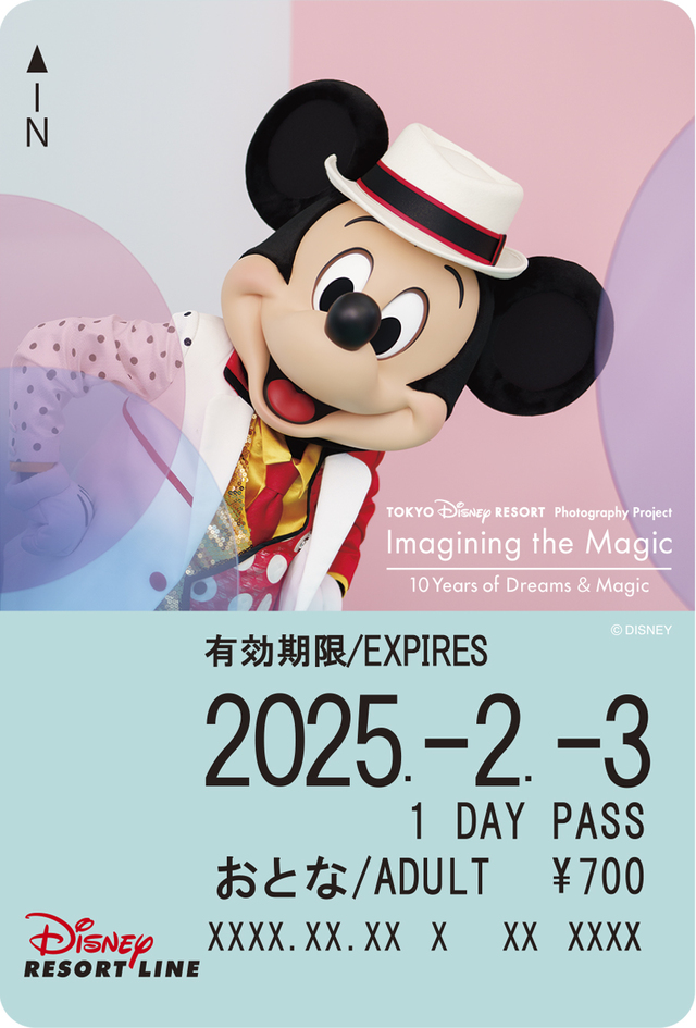 フリーきっぷ｜ディズニーリゾートライン｜東京ディズニーリゾート・フォトグラフィープロジェクト「イマジニング・ザ・マジック」