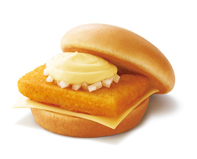 【モスバーガーの定番ハンバーガー人気ランキング 6位】「フィッシュバーガー」390円（税込）