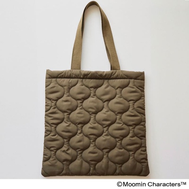 【『ムーミン×kippis たっぷり入る！ ふわ軽キルティングトートバッグ 限定デザイン』（宝島社）】ジェンダー関係なく使用可能なデザインも魅力的