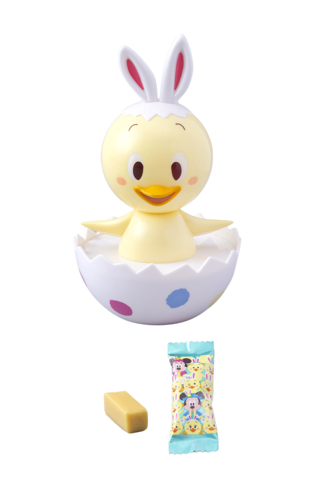 キャラメル 1,400円|高さ約20cm|販売場所:東京ディズニーシー ショップ「ヴァレンティーナズ・スウィート」|発売日:2019年4月1日(月)|東京ディズニーリゾート(東京ディズニーランド/東京ディズニーシー)「ディズニー・イースター」お土産グッズ2019