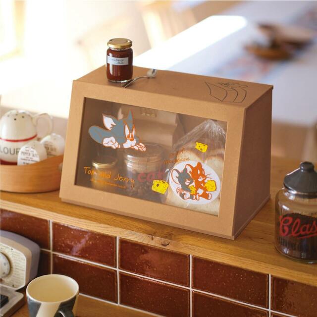 両面から使えるカウンター上収納ボックス「トムとジェリー」｜￥11,800 （税込）