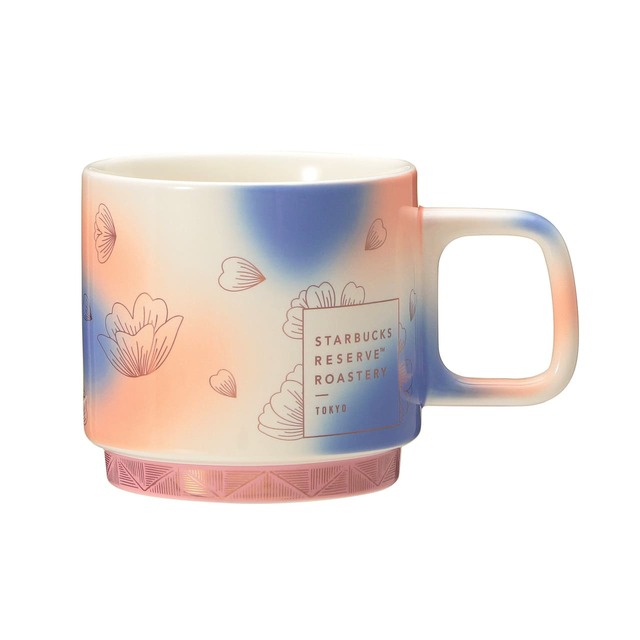 【スターバックス リザーブ® ロースタリー 東京】スターバックス リザーブ® ロースタリー マグマルチカラーサクラ2025　355ml　￥4,100